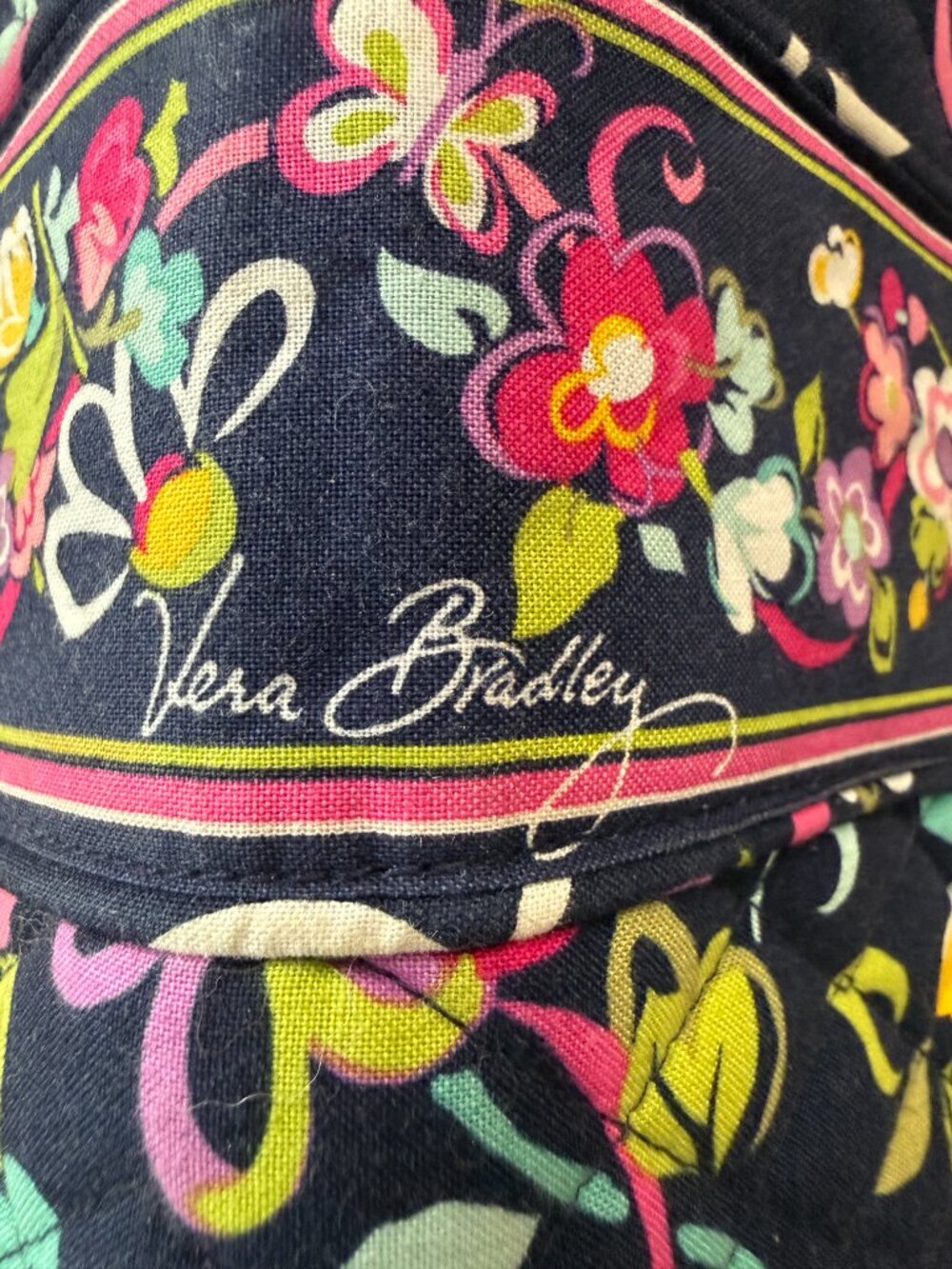 Vera Bradley Zip Around Accordion Wallet, Retired "Ribbons" Pattern, NWOT - Picture 12 of 16